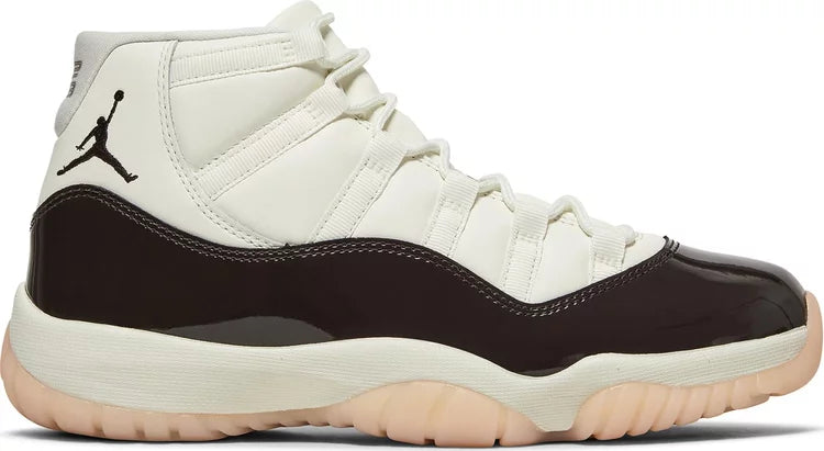 Jordan 11 Retro Neapolitan women's sneaker in brown and cream tones