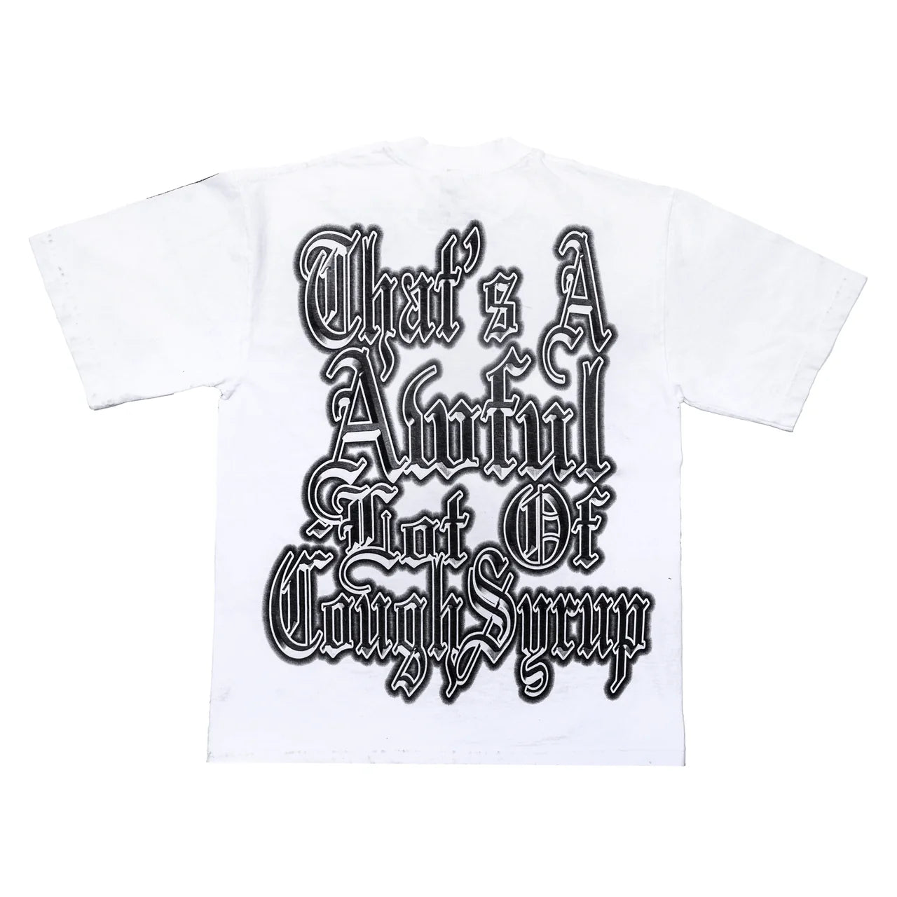 AWFUL LOT OF COUGH SYRUP CUPID TATTOO T-SHIRT (BLACK)