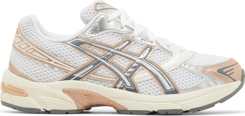 Asics Gel-1130 women's copper pure silver sneaker with metallic finish and casual style