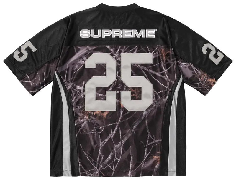 SUPREME BLACK FOOTBALL JERSEY "BREAST CANCER AWARENESS"
