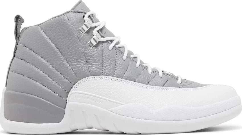 Jordan 12 Retro Stealth sneaker with stealth-inspired colorway and iconic silhouette