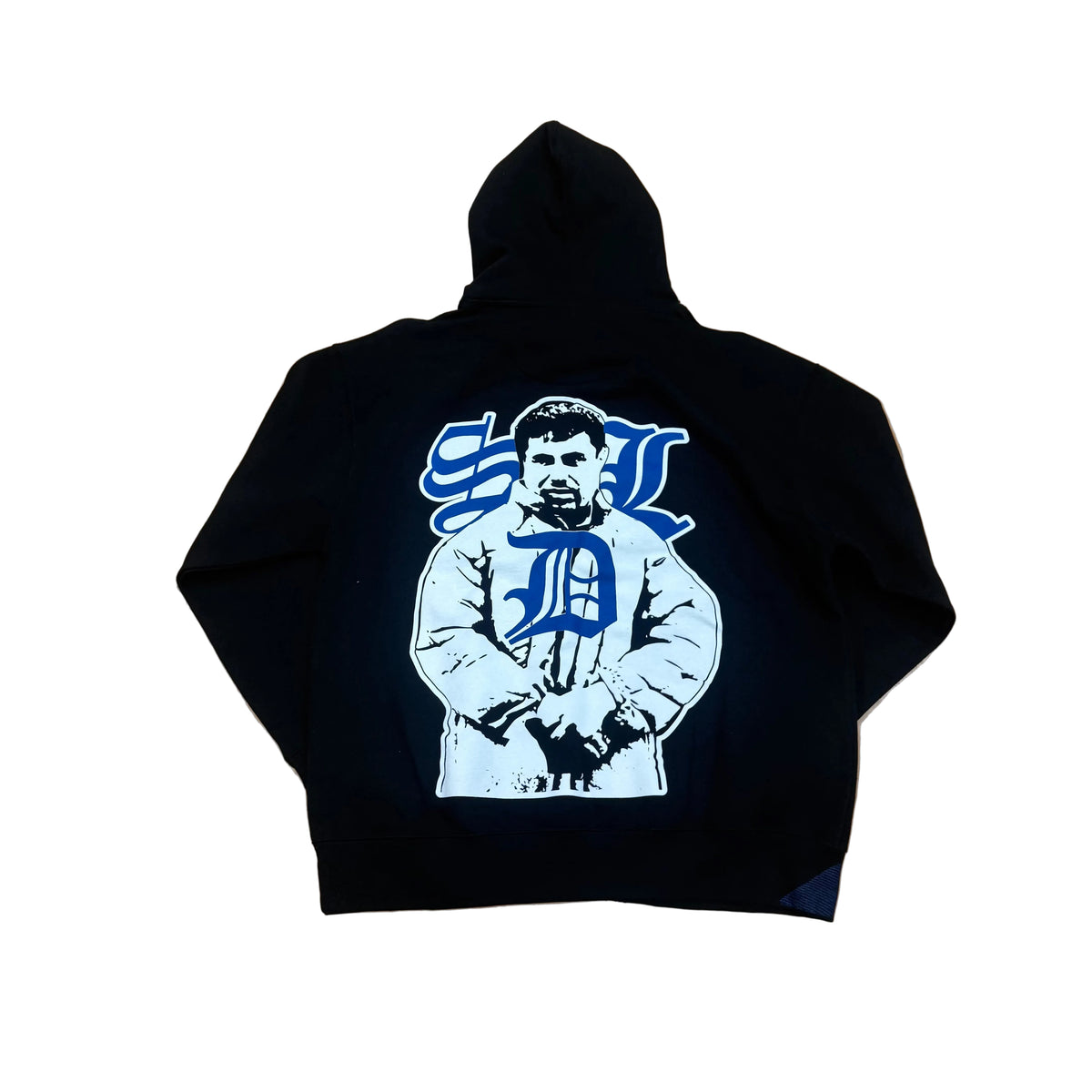 SKYS DA LIMIT BLACK/BLUE CHAPO HOODIE