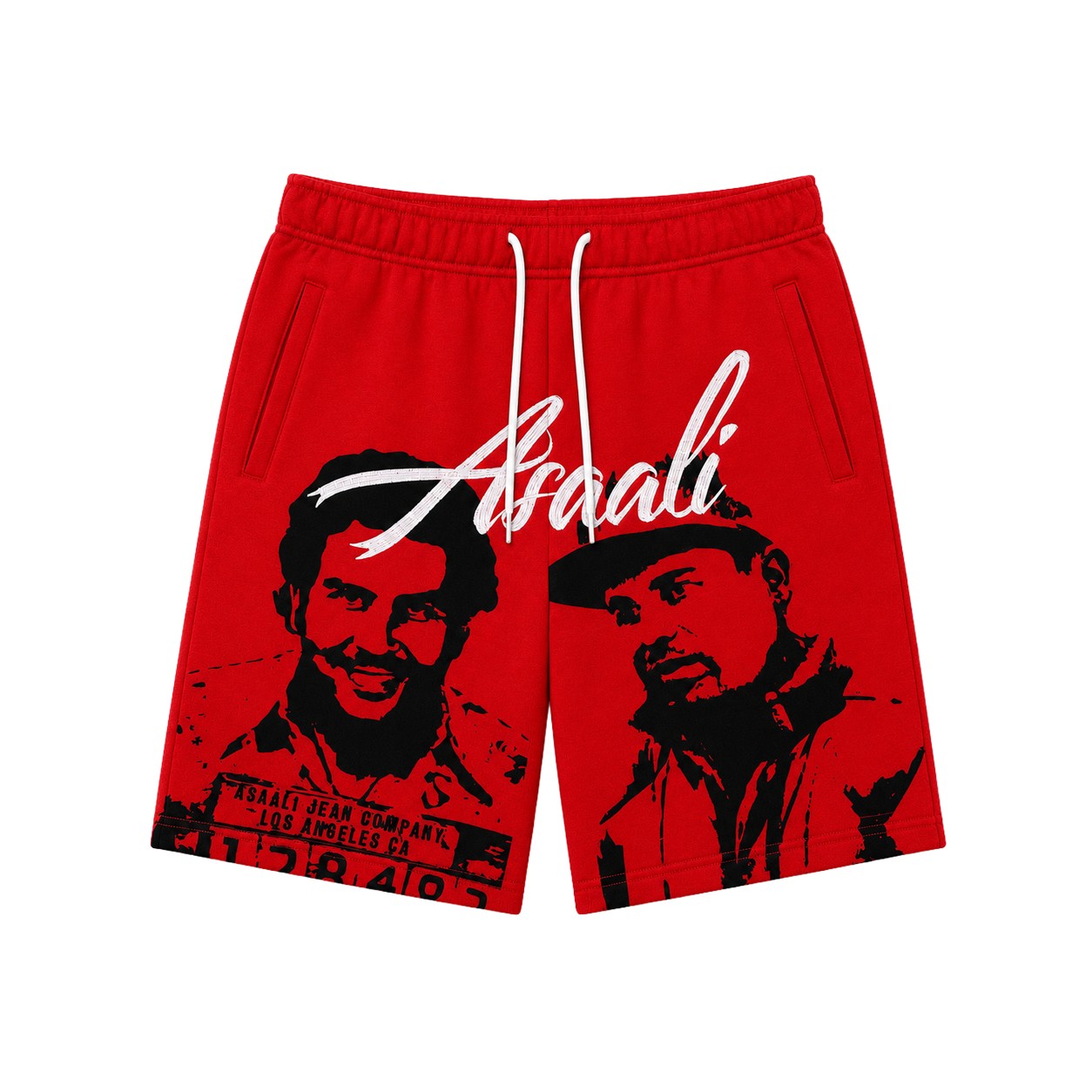 ASAALI RED OG CARTEL SHORTS