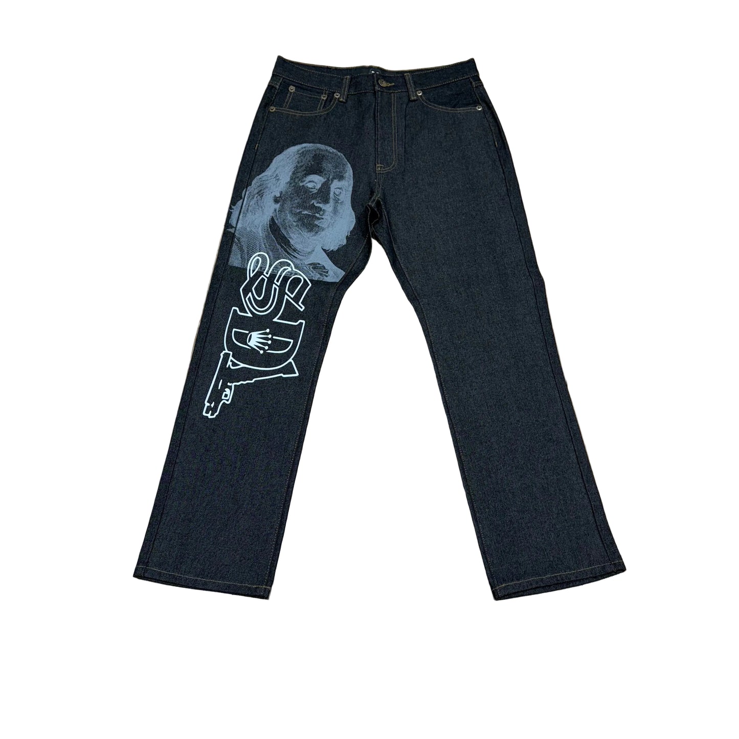 SKYS DA LIMIT CHARCOAL GREY JEANS