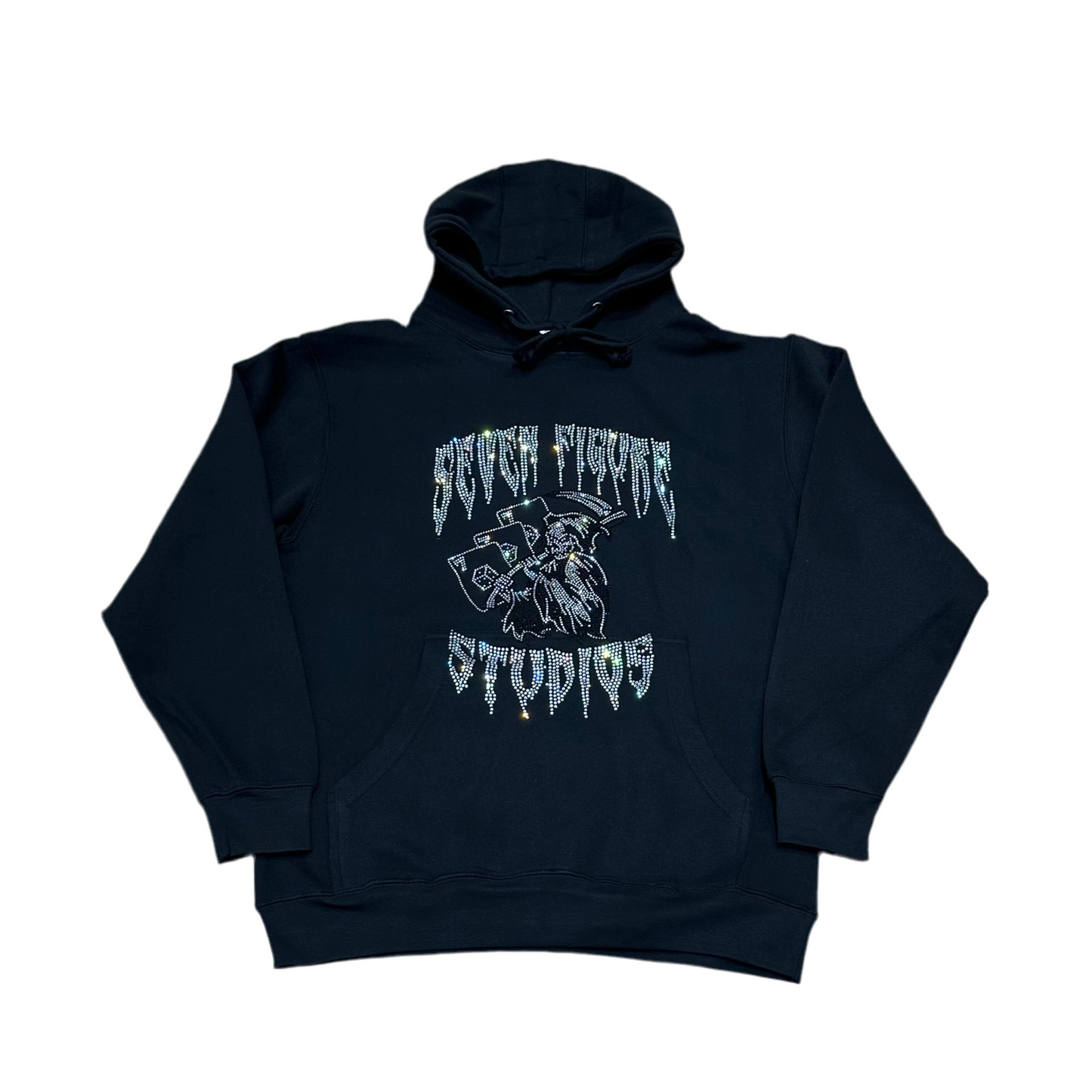 7 FIGURE STUDIOS 'LUCKY 7'S' RHINESTONE HOODIE
