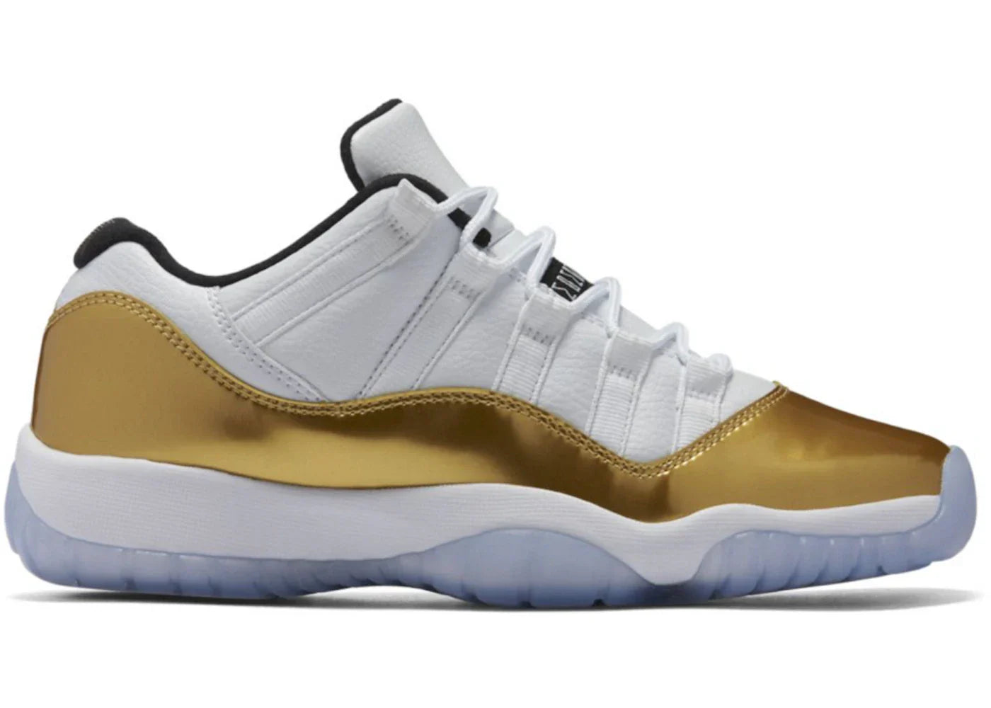 Jordan 11 Closing Ceremony sneaker with iconic silhouette and versatile style in clean white and black colors