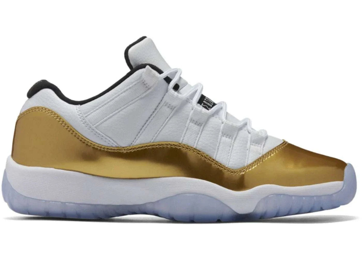 Jordan 11 Closing Ceremony sneaker with iconic silhouette and versatile style in clean white and black colors