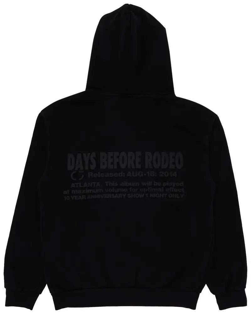 SP5DER BLACK RODEO X TRAVIS SCOTT HOODIE