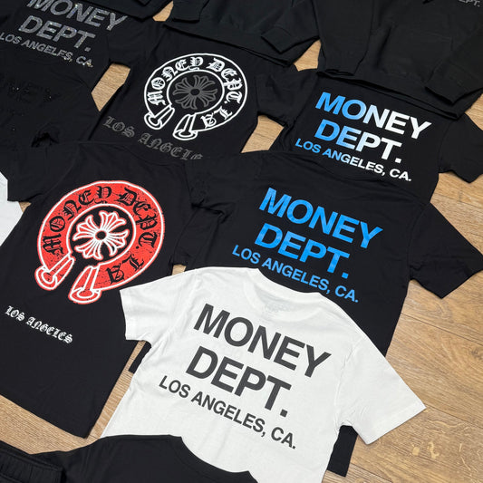 Money Department T-Shirts: What's in the Collection Right Now