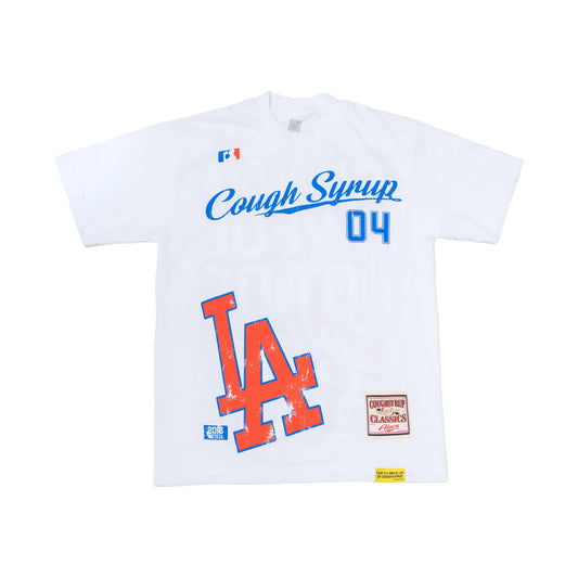AWFUL LOT OF COUGH SYRUP DODGERS T-SHIRT
