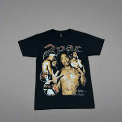 2 PAC BLACK T - SHIRT