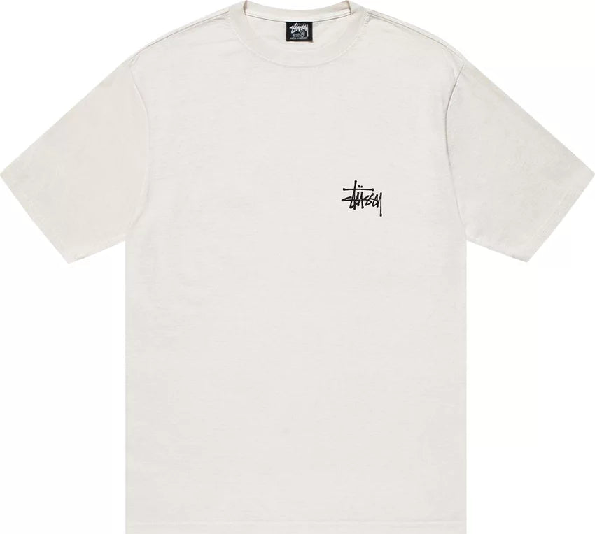 Stussy Basic Logo White Tee Shirt