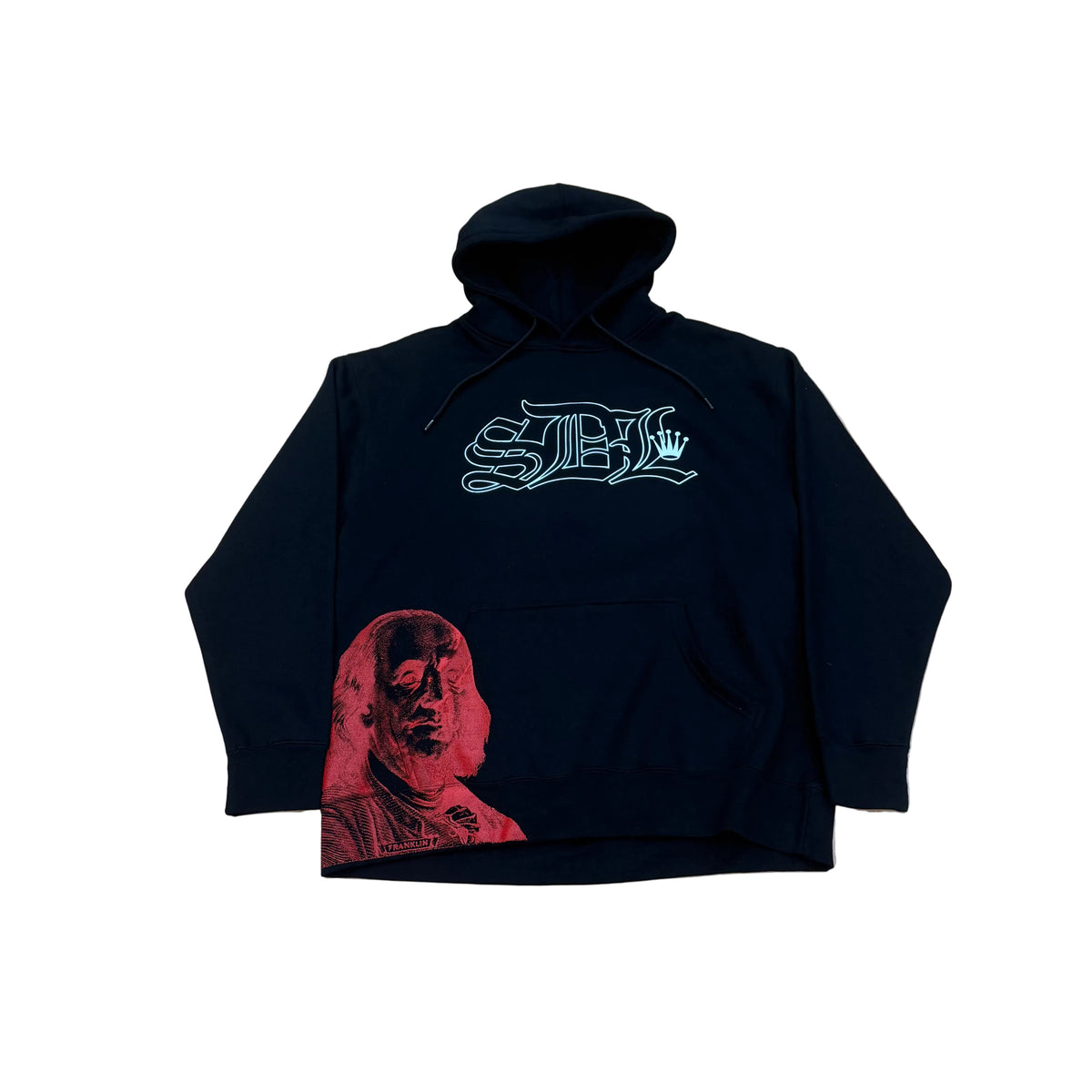 SKYS DA LIMIT BLACK/RED VIRGIN MARY HOODIE