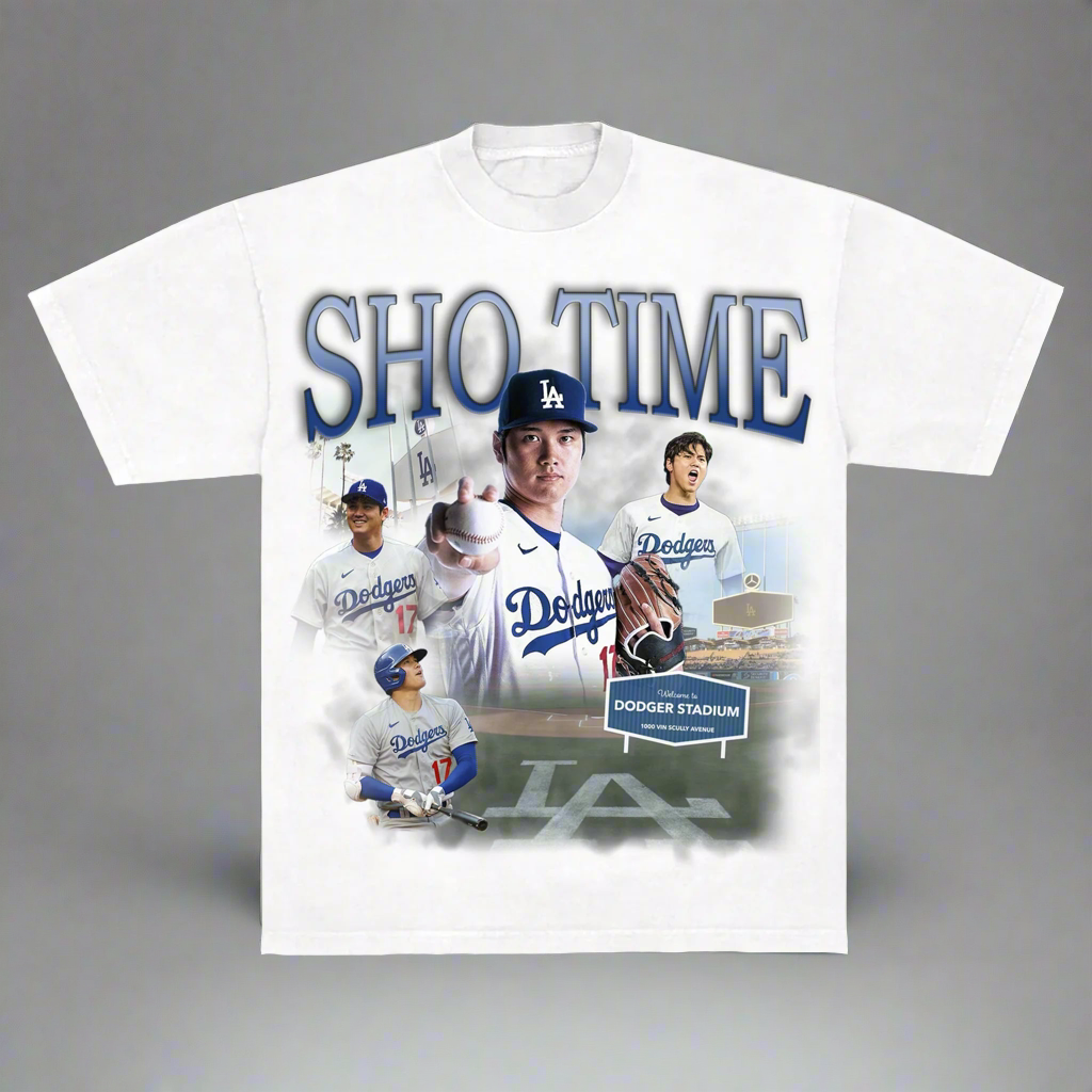 IT'S SHOTIME TEE WHITE