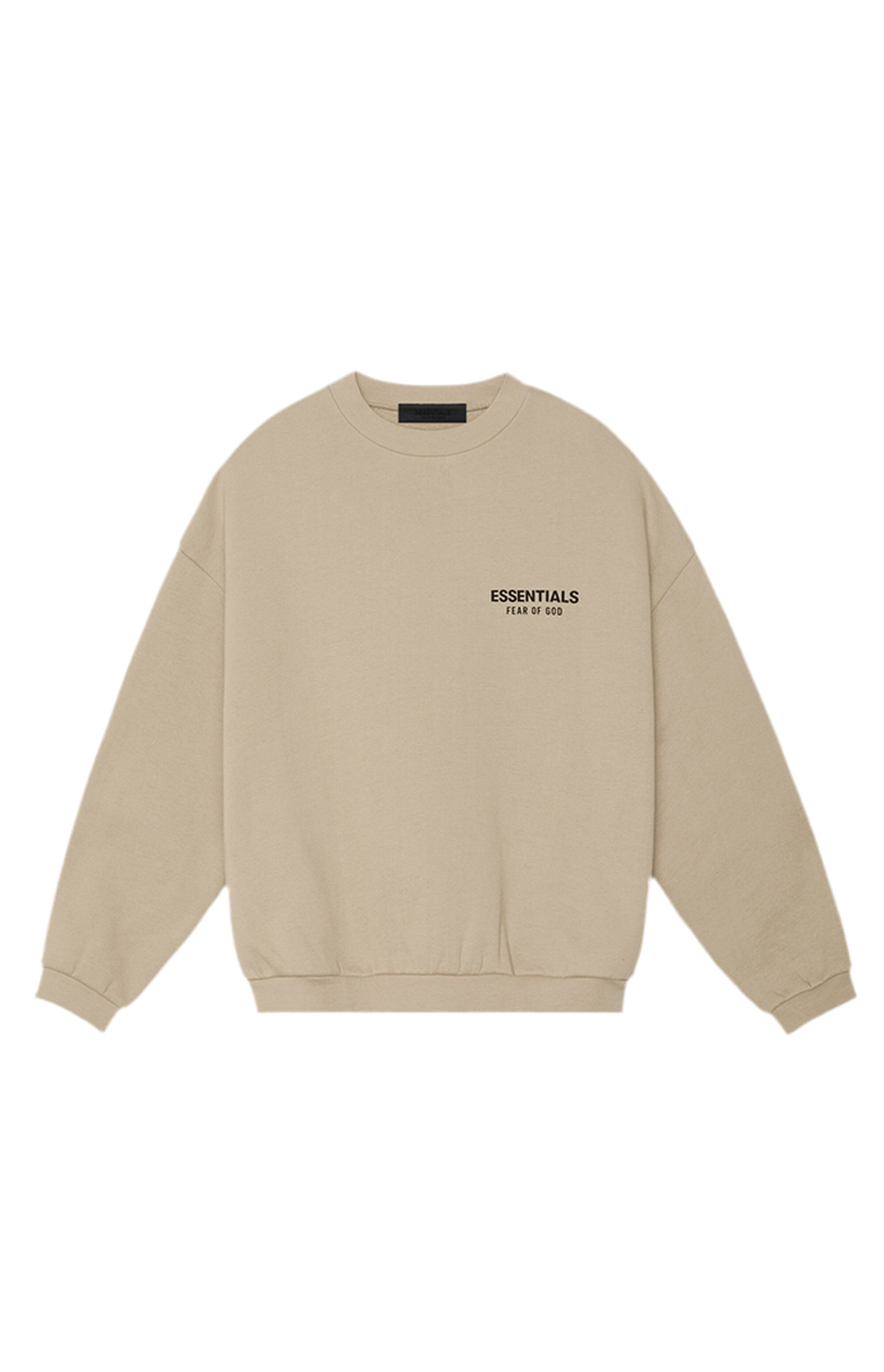 ESSENTIALS CREWNECK DESERT SAND