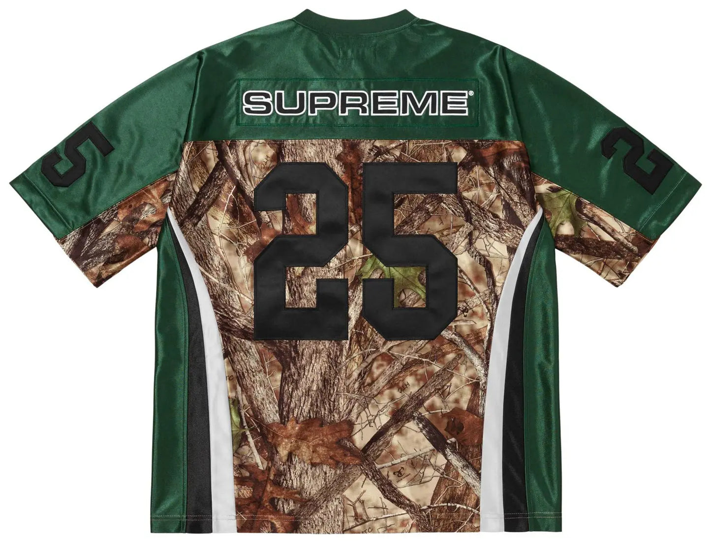 SUPREME GREEN CAMO "BREAST CANCER AWARENESS" JERSEY