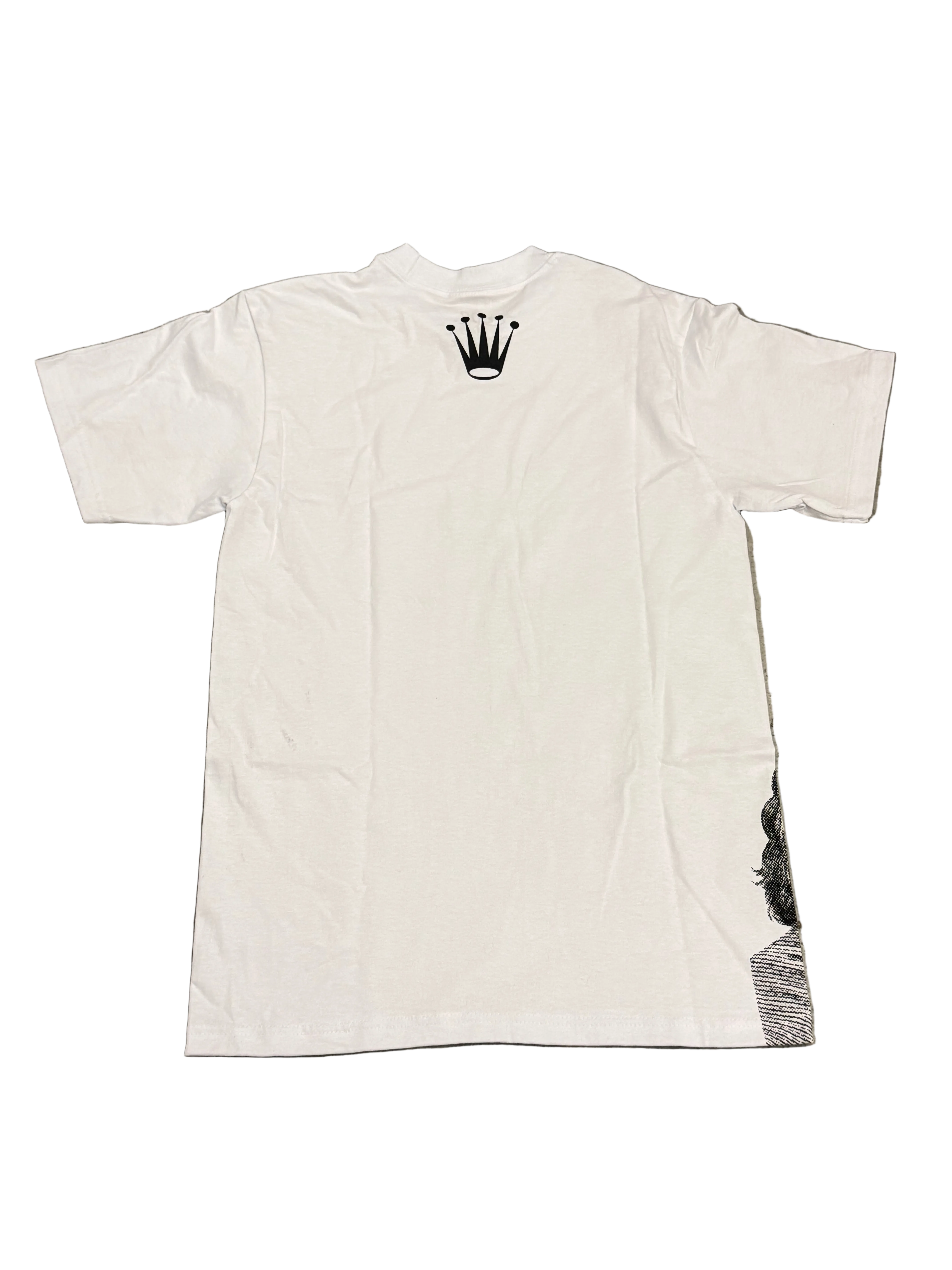 SKYS DA LIMIT BLACK/ WHITE RHINESTONE BENJAMIN T-SHIRT