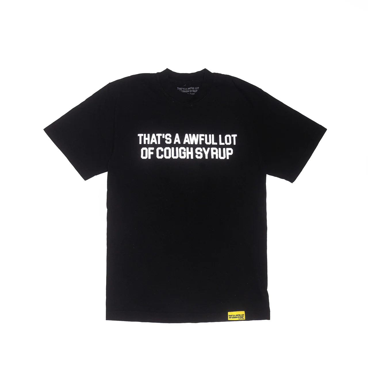 AWFUL LOT OF COUGH SYRUP CLASSIC T-SHIRT (BLACK)