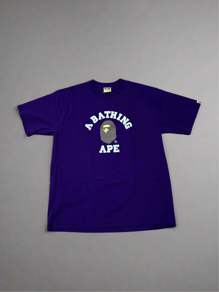 Bape Shirt Purple Tee