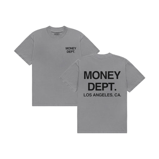 MONEY DEPT GREY/CLASSIC T-SHIRT