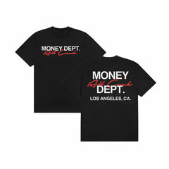 MONEY DEPT ALL CASH T SHIRT RED