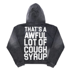 AWFUL LOT OF COUGH SYRUP SKELETON ZIP UP