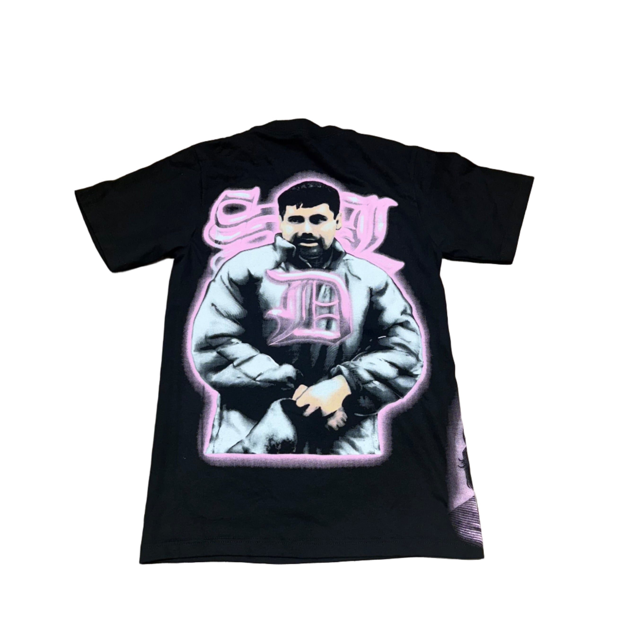 SKYS DA LIMIT PINK CHAPO AIR BRUSH T-SHIRT