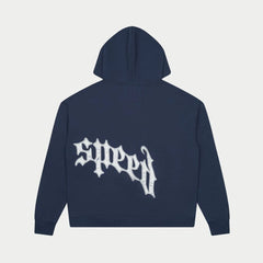 GODSPEED SWEATSUIT NAVY SILVER (TOP AND BOTTOM)