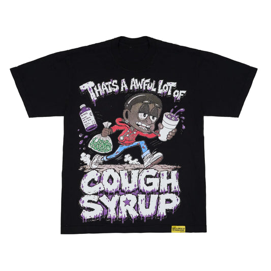 AWFUL LOT OF COUGH SYRUP "CHIEFIN HEAVILY" T-SHIRT