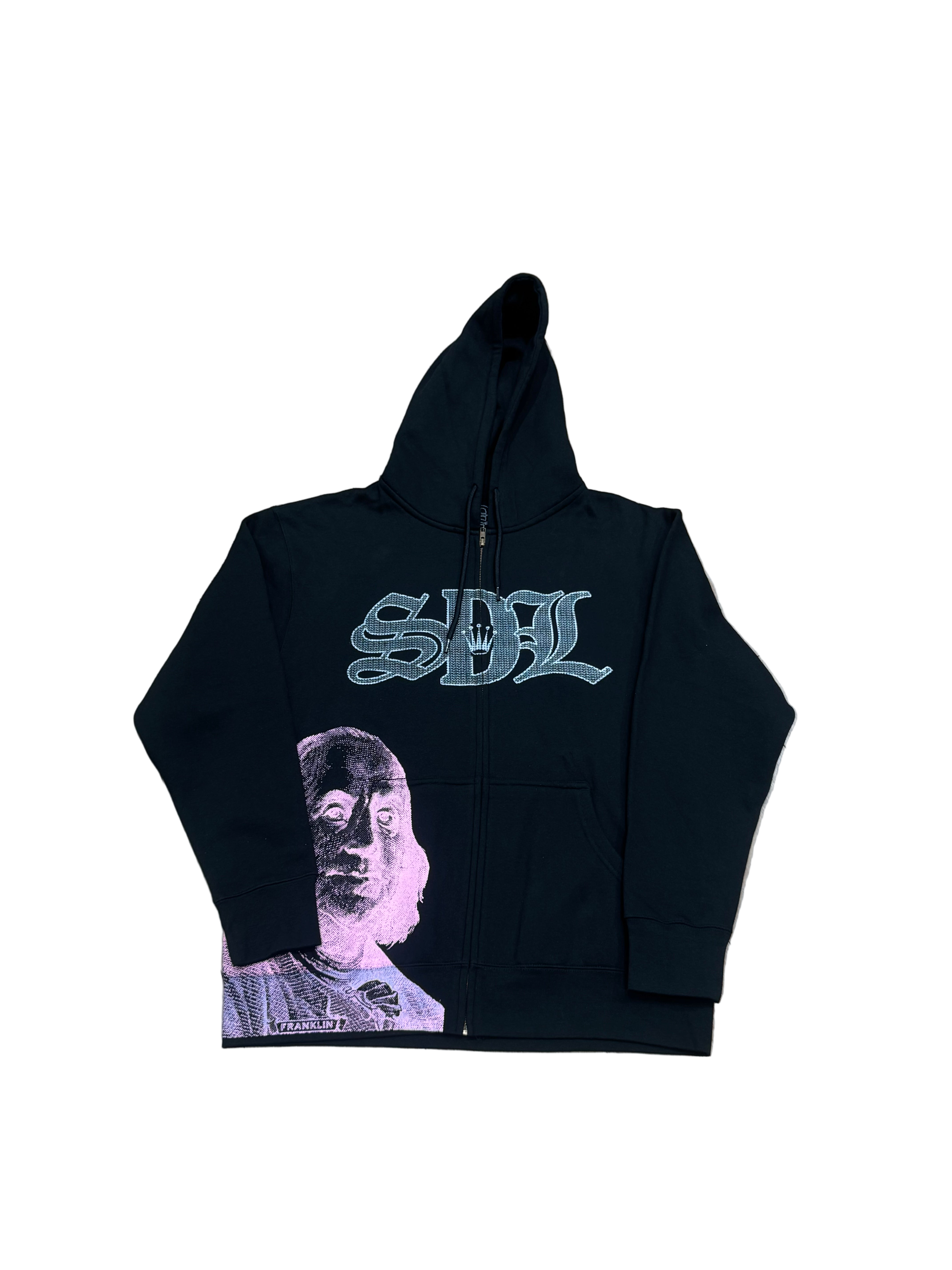 SKY DA LIMIT DIAMOND PINK/BLACK CHAPO ZIP UP