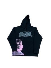 SKY DA LIMIT DIAMOND PINK/BLACK CHAPO ZIP UP