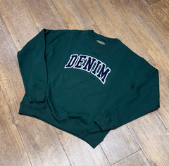 DENIM TEARS ‘DT’ GREEN CREWNECK (DEAL OF THE DAY) (BRAND NEW)
