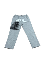 SKY DA LIMIT GREY/BLACK BENJAMIN SWEATPANTS