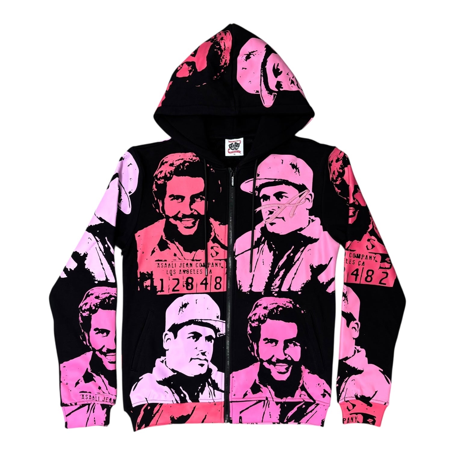 ASAALI PANTONE CARTEL HOODIE "PINK"