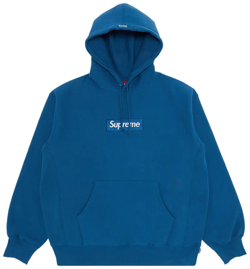 SUPREME BOX LOGO TEAL SWEATSHIRT (FW23)