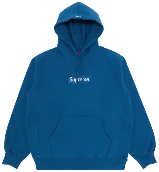 SUPREME BOX LOGO TEAL SWEATSHIRT (FW23)