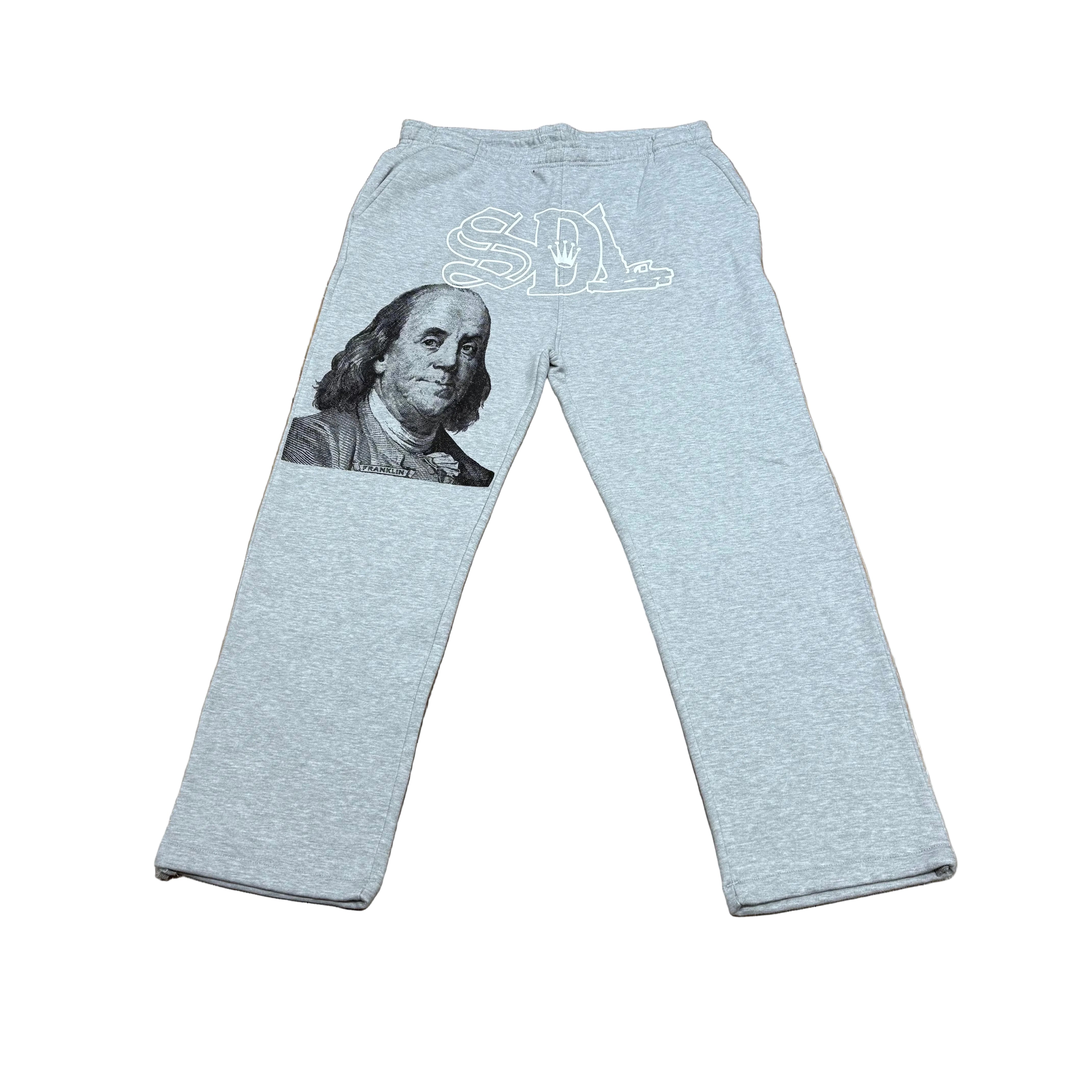 SKYS DA LIMIT GREY BENJAMIN SWEATPANTS