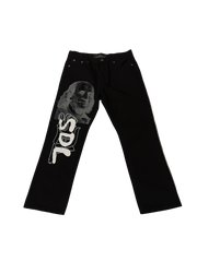 SKY DA LIMIT GREY/BLACK BENJAMIN JEANS V2