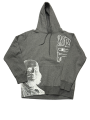 SKY DA LIMIT GREY/WHITE CHAPO V2 HODDIE