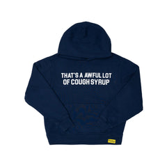 AWFUL LOT OF COUGH SYRUP CLASSIC HOODIE (NAVY)