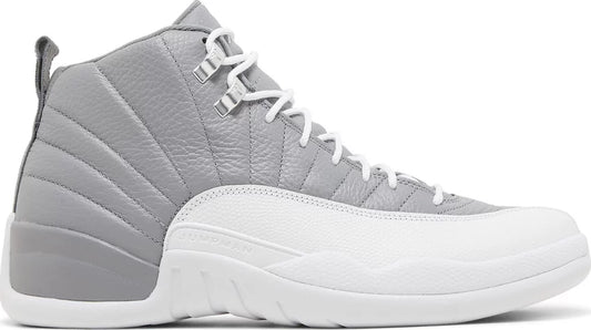 Jordan 12 Retro Stealth sneaker with stealth-inspired colorway and iconic silhouette