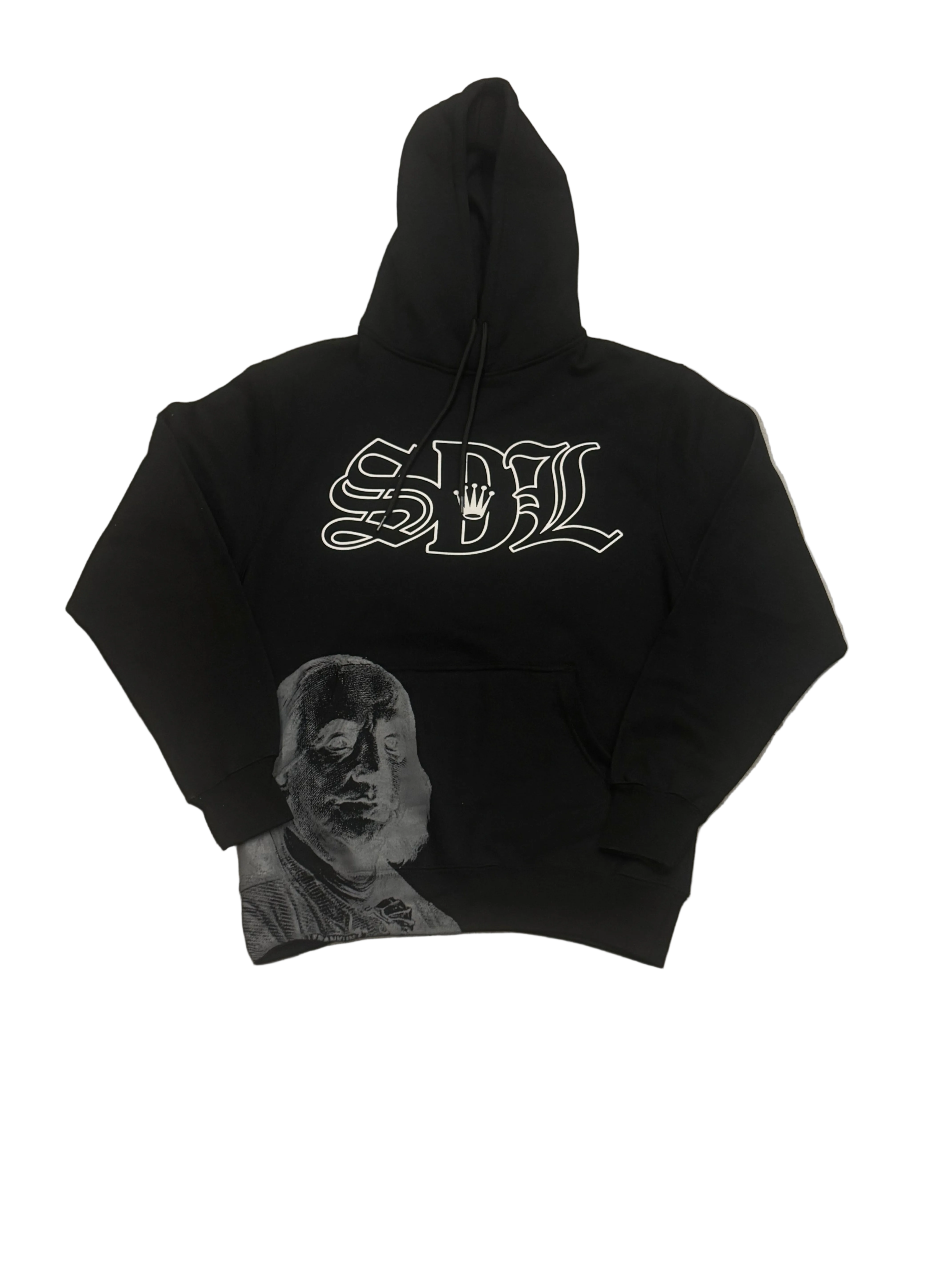 SKY DA LIMIT BLACK BUDDHA HOODIE