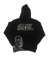 SKY DA LIMIT BLACK BUDDHA HOODIE
