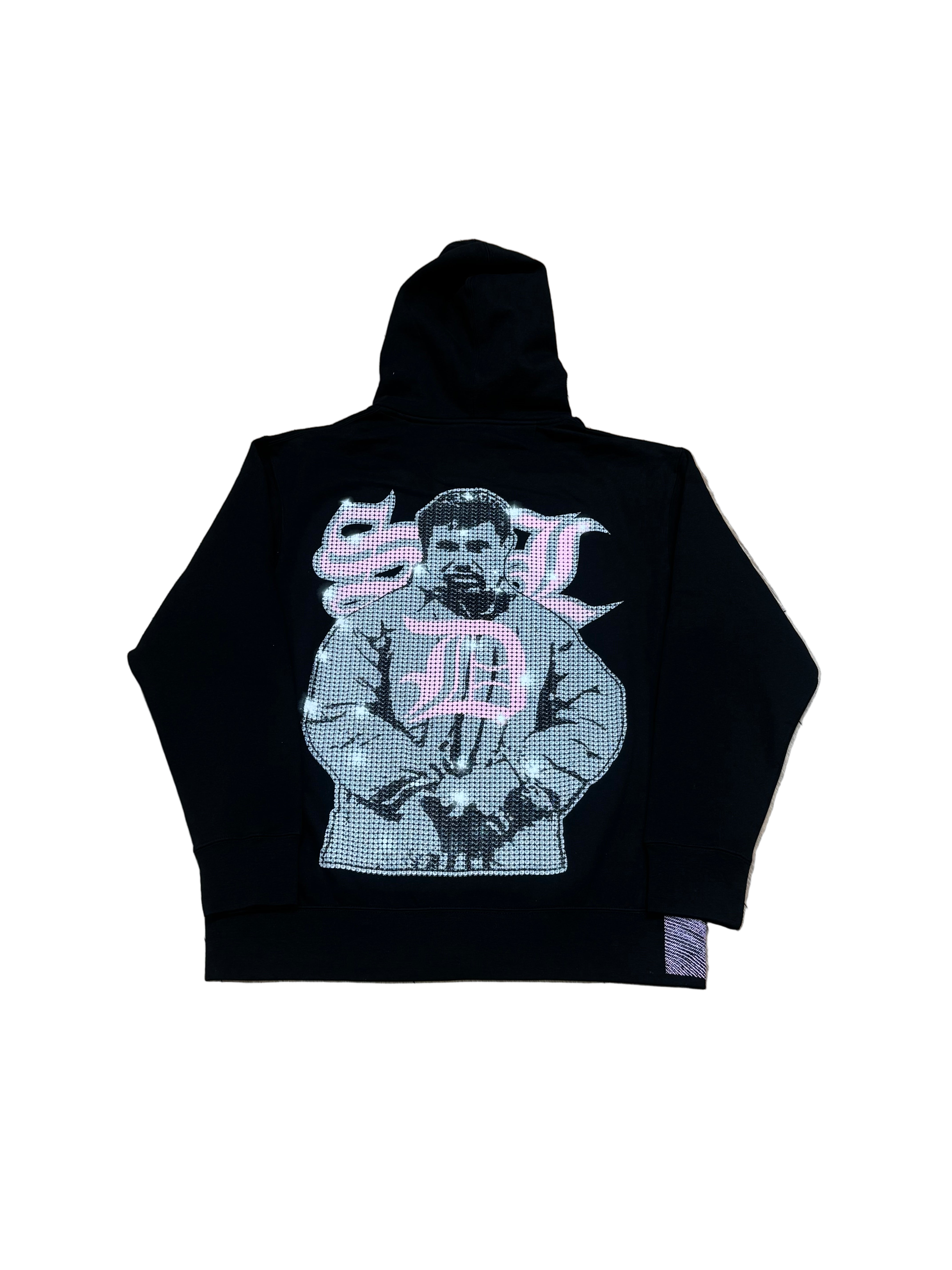 SKY DA LIMIT DIAMOND PINK/BLACK CHAPO ZIP UP