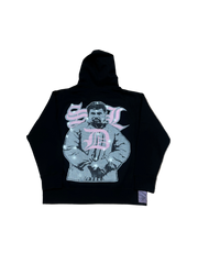 SKY DA LIMIT DIAMOND PINK/BLACK CHAPO ZIP UP
