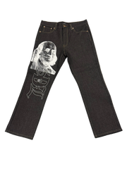 SKY DA LIMIT WHITE/GREY BENJAMIN CHARCOAL JEANS