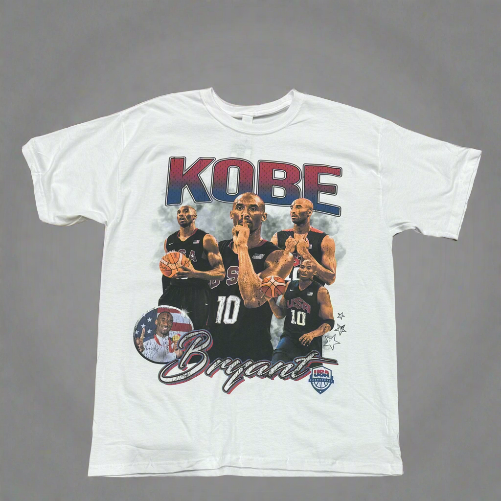 KOBE USA WHITE T- SHIRT