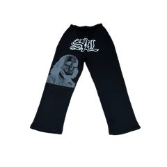 SKY DA LIMIT SKELETON BLACK SWEATPANTS