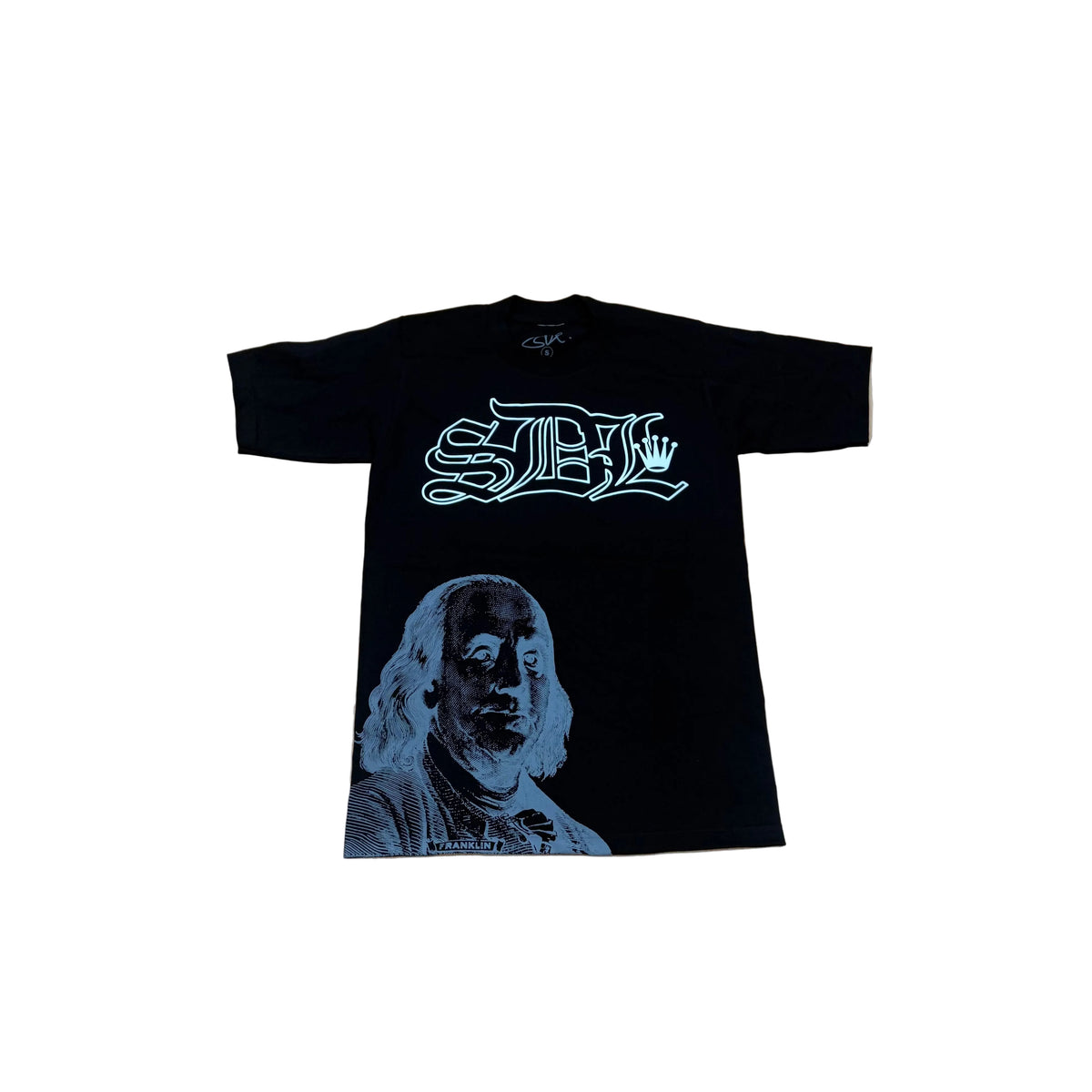 SKYS DA LIMIT BLACK TEE GREY BENJAMIN