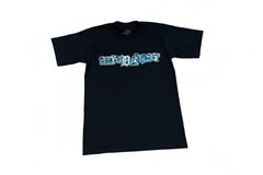 SKYS DA LIMIT BLUE CAMO BLACK T-SHIRT